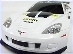 (未使用･未開封品)　GK◇シボレーコルベットC6.Rレーシングカー正規認証車1/24ラジコンカー/ホワイト p1m72rm 中古】GK◇シボレーコルベットC6.Rレーシングカー正規認証車1/24