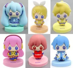 【中古】トレーディングフィギュア 全6種セット 「初音ミク トレーディングラバーフィギュア」