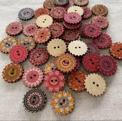 木製＊日本の四季の小さな万華鏡