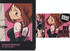 【中古】クリアファイル 麗日お茶子 A4クリアファイル・ステッカーセット 「一番くじ 僕のヒーローアカデミア Get A Chance!」 H賞