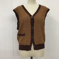 LOWRYS FARM ローリーズファーム ベスト ニットベスト 前開き Vネック