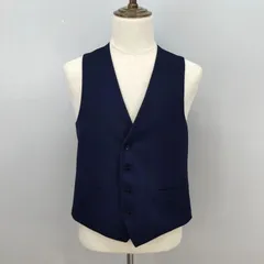 SUIT SELECT　A6 サイズ　リバーシブル ベスト　ノーカラー　スーツセレクト