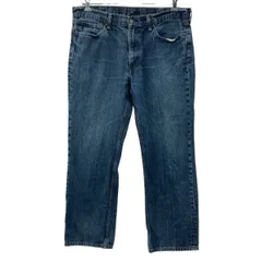 Levi's 514 デニムパンツ W38 インディゴブルー リーバイス ジップアップ ビッグサイズ コットン100% カジュアル ジーンズ 2510-28