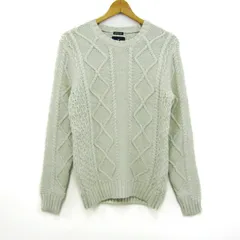 アメリカンイーグル ニット セーター 長袖 ウール混 ブランド トップス メンズ Sサイズ ベージュ系 American Eagle 【中古】