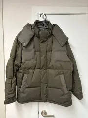 美品　UNIQLO ジルサンダー　+J パーカー　セットアップ　カーキ　XL ユニクロ公式 | ドライスウェットハーフジップパーカ（長袖）