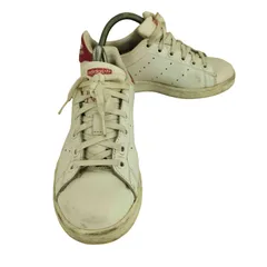 アディダスオリジナルス adidas Originals  J STAN SMITH スタンスミス B32703 ローカットスニーカー ホワイト/ボールドピンク  レディース JPN：22 