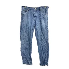 Wrangler デニムパンツ W36 ラングラー ビッグサイズ ブルー コットン メキシコ製 古着卸 アメリカ仕入 2502-83