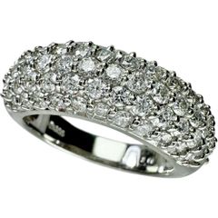 15号 ダイヤモンド（ハート＆キューピッド） 2.00ct リング・指輪 Pt900プラチナ 12.6g レディース 【中古】【真子質店】【NN】
