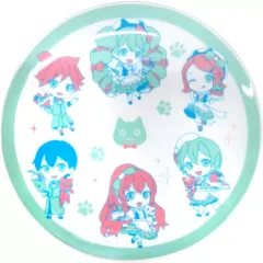 【中古】皿・ボウル 集合 プレート cafe 「VOCALOID 初音ミク TREE VILLAGE CAFE」