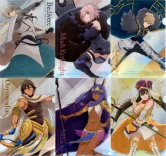 【中古】クリアファイル 全6種セット A4クリアファイル 「劇場版 Fate/Grand Order -神聖円卓領域キャメロット- 前編 Wandering； Agateram×ローソン」 対象商品購入特典