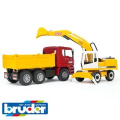 SIKU 3933 Scania R620 ホイールローダーセット1/50 - メルカリ