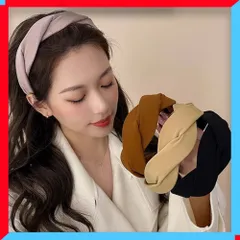 新品 編みカチューシャ レディース ツイスト ヘアアクセサリー 無地 ヘアアレンジ おしゃれ ファッション小物 【送料無料】