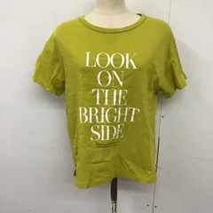 Samansa Mos2 サマンサモスモス Tシャツ 半袖 半袖カットソー プリントTシャツ クルーネックカットソー