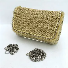 ANTEPRIMA MISTO / アンテプリマ ミスト ◆ショルダーバッグ ミストバッグ チェーンバック ベージュ×ゴールド   【バッグ/バック/BAG/鞄/カバン】 ブランド【中古】 