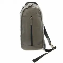 コーチ COACH キャムデンレザースリング ボディバッグ F70691 ショルダーバッグ レザー グレー /☆G