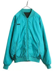 【お得なクーポン配布中!】 80s コロンビア リバーシブル 中綿 ナイロン ジャケット メンズ XL / ヴィンテージ アウトドア ライナー ジャンパー ブルゾン フルジップ