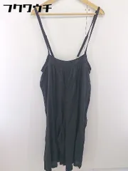 ◇ ◎ ●美品● studio CLIP スタディオクリップ タグ付き ノースリーブ サロペット サイズM ブラック レディース  【1111150002635】