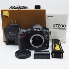 ★ショット数3,012回・元箱付き新品級★ Nikon ニコン デジタル一眼レフカメラ D7200 #2600