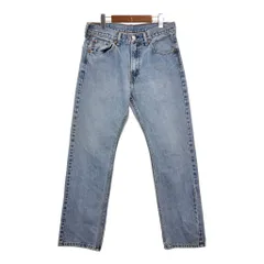 Levi's リーバイス 505 デニムパンツ ブルー (メンズ W32 L32) 中古 古着 T3563