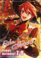 【中古】キャラカード 七瀬陸 バースデーブロマイド 「アイドリッシュセブン×animatecafe」 対象商品購入特典