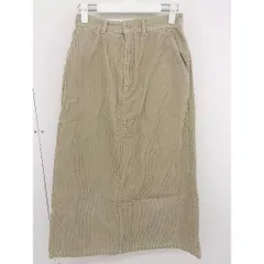 ◇ EASTBOY イーストボーイ コーデュロイ ロング 台形 スカート サイズ9 ベージュ レディース  【中古】 【1205030003093】のサムネイル