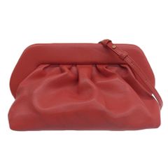 MIU MIU Leather Logo Shaggy Fade Bag - メルカリ