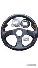 momo ステアリング TYP D32 KBA 70142 約32センチ ホーンボタン付き