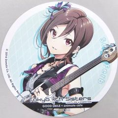 [중고] 코스터(캐릭터) 세토 퍼브 코스터 [Tokyo 7th 시스터즈×GOOD SMILE×animatecafe] 메뉴 주문 특전