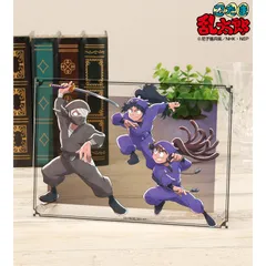【新品/公式】忍たま乱太郎_描き下ろしイラスト 集合E みんなで鍛練の段ver. A5アクリルパネル 公式グッズ colleize