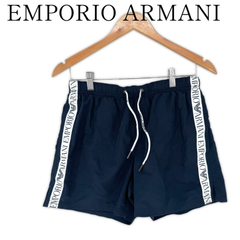 EMPORIO ARMANI 海水パンツ 46サイズ US-XS S相当 170 海パン サーフパンツ エンポリオアルマーニ メンズ 古着プール ビーチ リゾート