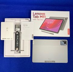展示美品 保証★レノボ Lenovo Tab M11 10.95インチ メモリー4GB ストレージ64GB ルナグレー ZADA0020JP Wi-Fiモデル タブレットPC