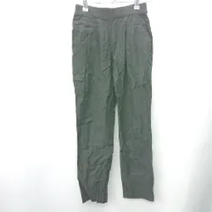 ◇ Θ Boujeloud ウエストゴム ストレートパンツ サイズ38 ブラック レディース E  【1409240003229】