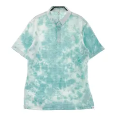 サイズ：XO ADIDAS GOLF アディダスゴルフ HC7912 半袖ポロシャツ ボタンダウン　シアサッカー 総柄 グリーン系 [240101357111]# ゴルフウェア メンズ ストスト