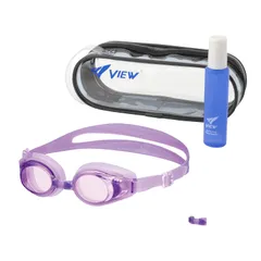 ★即日発送★VIEW(ビュー) 日本製 はじめてのスイミングにも 子ども用スイミングゴーグル 4~9歳用設計だから水がはいりにくい 抗菌機能付 V710J AM