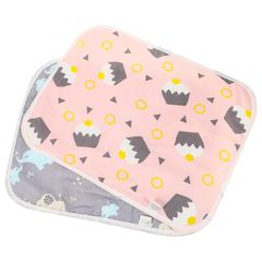 POPETPOP モルモットシーツ ペットシーツ 消臭 2点入り 小動物 おしっこマット ペット用 防水 速乾 洗える 再使用可能 おしっこパッド うさぎ トイレマット