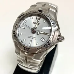 SEIKO/セイコー キネティック オートリレー 20気圧防水　新品同様品 Yahoo!オークション -「seiko kinetic auto relay」の落札相場