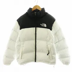 ザノースフェイス THE NORTH FACE 1996 RETRO NUPTSE JACKET レトロ ヌプシ ジャケット ダウンジャケット ナイロン アウター M 白 ホワイト 黒 ブラック NF0A3C8D /AN33のサムネイル