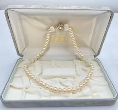 あこや真珠 7㎜珠 SILVER金具 パールネックレス ホワイト