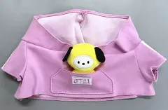 【中古】ぬいぐるみ CHIMMY(ジミン) たっとん ベビー マスコット付きパーカー たっとんぬいぐるみ用コスチュームLサイズ 「BT21」