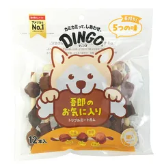 （まとめ買い）DINGO ディンゴ トリプルミートガム 12本入 犬用おやつ 【×6セット】