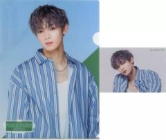 [중고] 클리어 파일 與 나 성장 A4 클리어 파일 & 포토 카드 세트 [이치 반 쿠지 JO1] F-11 상