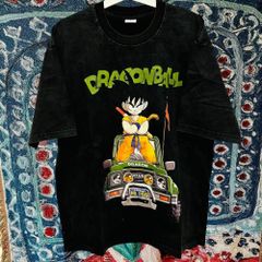 レトロ ドラゴンボール Tシャツ 半袖 ティーシャツ 漫画 アニメT 悟空 DRAGON BALL アニメT メンズ リプリント Tシャツ ウォッシュ加工 レトロ 個性的 奇抜  攻め 前衛的 ビンテージリプリント vintage riprint 古着
