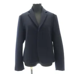 トロワユイットパープラージュ 3/8 par plage テーラードジャケット アウター ショート丈 紺 ネイビー /UO ■OSのサムネイル