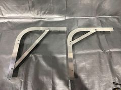 三菱/MITSUBISHI/FUSO/ふそう/サイドバンパー/アルミ/大型/ステー/純正品/パブロ/オーバーハング/ステンレス/4軸/低床/