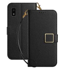 【数量限定】カードポケット付き 軽量 カバー 薄型 全面保護 財布型 贈り物 Sharp Aquos Aquos wish カード収納 ウッシュ スタンド機能 横置きスタンド機能 高級PUレザー アクオス 上質な手触り 擦り傷防止 シャープ ケース (Shar