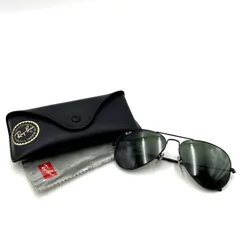 【中古】【メンズ】 Ray-Ban レイバン RB3025 AVIATOR LARGE METAL SUNGLASSES アビエーターラージメタルサングラス 眼鏡 アイウェア  【203-241101-ma-10-IZU】