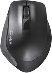 【HY】【中古】【美品】BUFFALO バッファロー BSMBW300MBK Premium Fitマウス 無線 BlueLED光学式 静音 3ボタン Mサイズ ブラック[定形外郵便、送料無料]HY002
