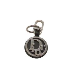 【中古】Dior ディオール オブリーク キーリング カラー:ブラック シルバー 型番:2ESKH347YMJ 素材:カーフスキン メンズ レディース ユニセックス 誕生日 記念日 プレゼント A2500770【無料ギフトラッピング承ります】