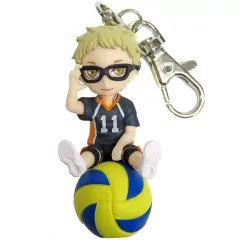 【中古】キーホルダー 月島蛍 プチっとのりマスvol.1 「ハイキュー!!」