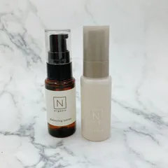 ［極美品］N organic basic エヌ オーガニック ベーシック ホワイト クリア ローション 20ml 化粧水 バランシング ローション 20ml 2点セット まとめ売り 01-0139